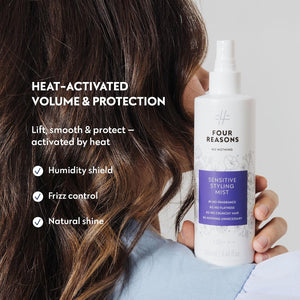 No nothing Styling Mist - Heat Protectant Blowout Spray with Hold, 8.45 oz