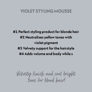 Violet Styling Mousse