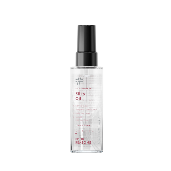 Silky Oil - Four Reasons - Vegan, Sustainable Hair Products with a