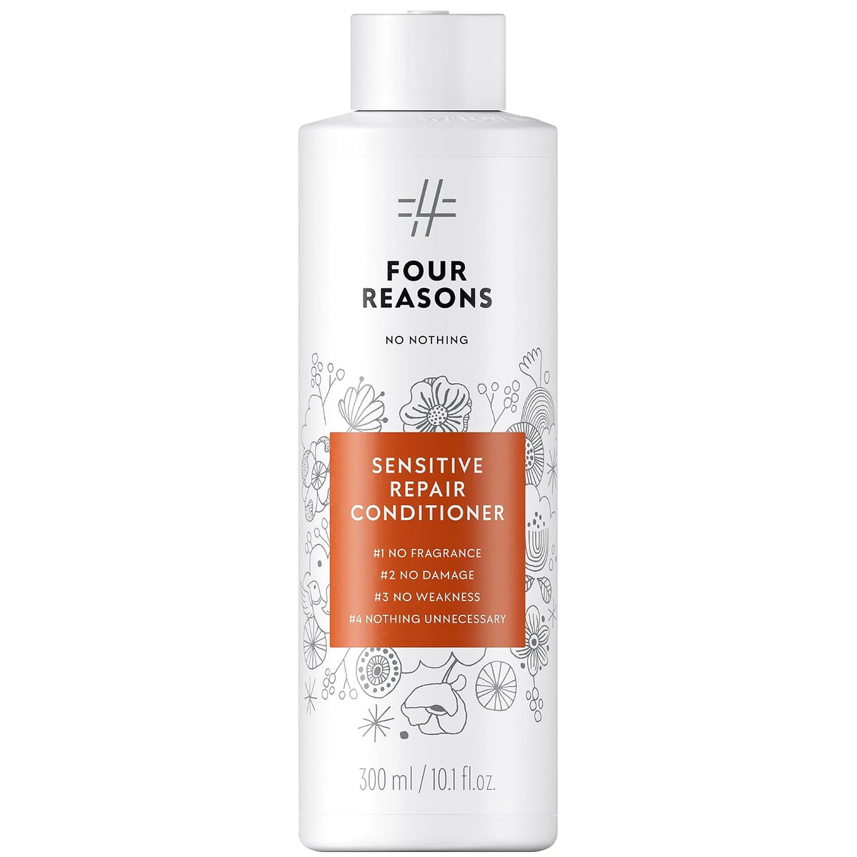 No nothing Repair Conditioner for Damaged Hair, 10.15 oz