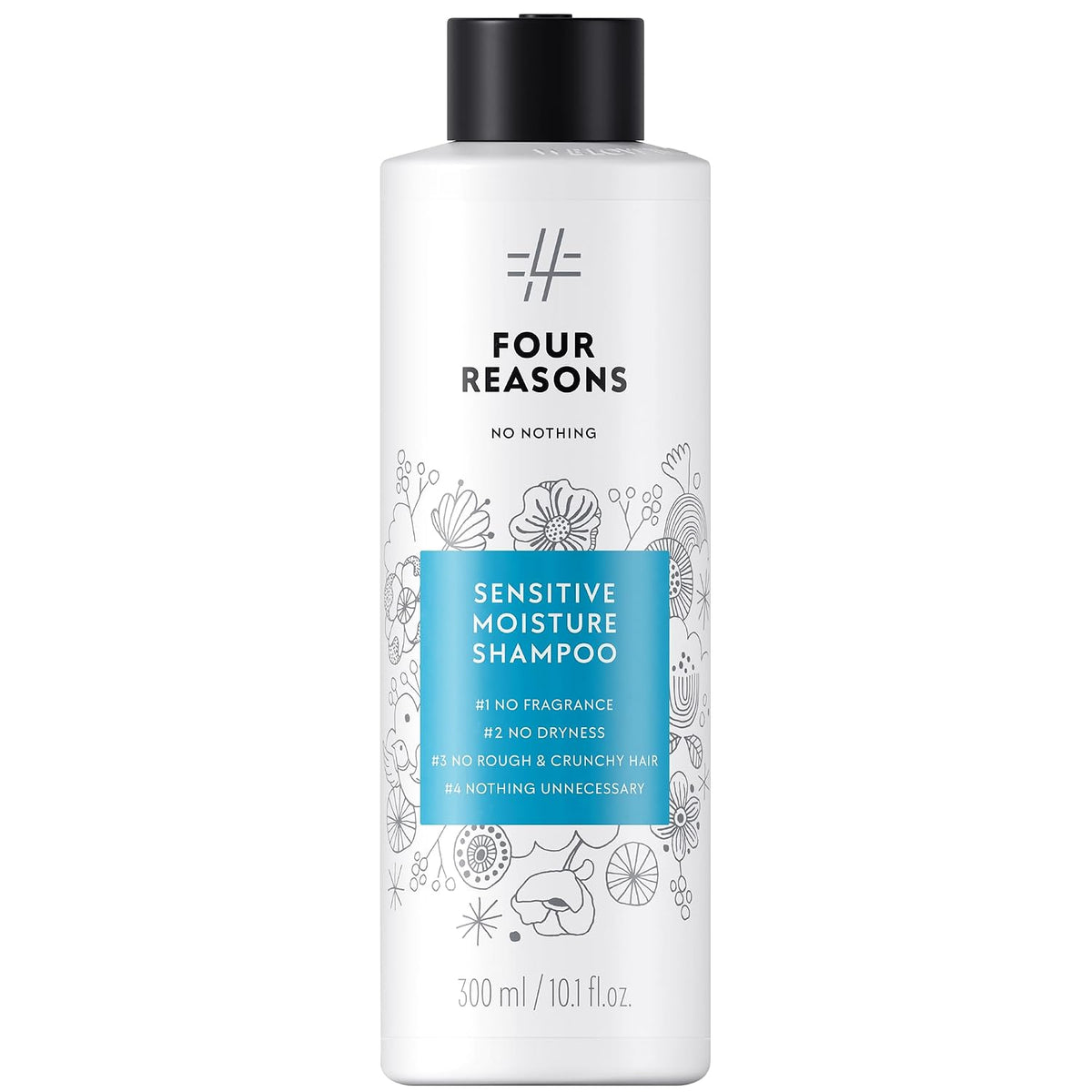 No Nothing Moisture Shampoo for Dry Hair & Sensitive Scalp, Fragrance-free