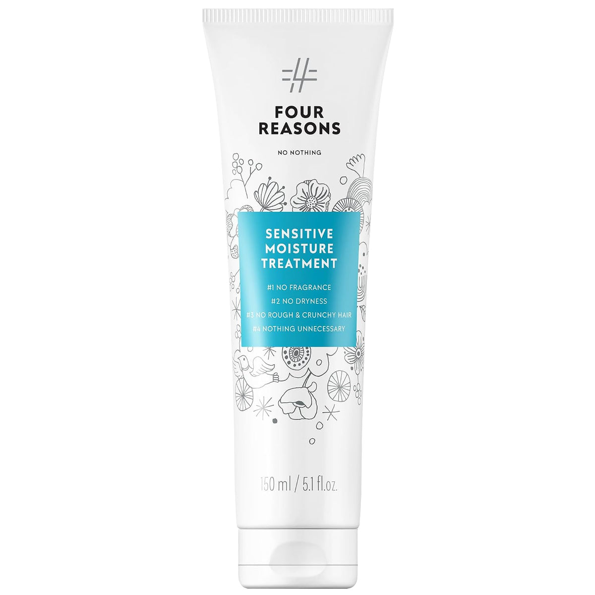 No nothing Hair Mask for Damaged Hair – Fragrance Free Deep Conditioner