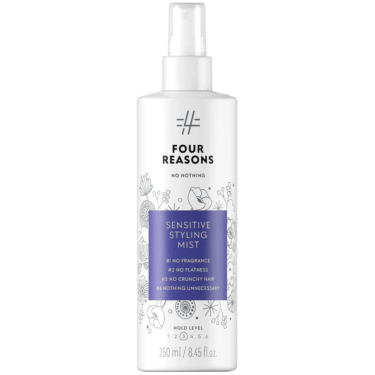 No nothing Styling Mist - Heat Protectant Blowout Spray with Hold, 8.45 oz
