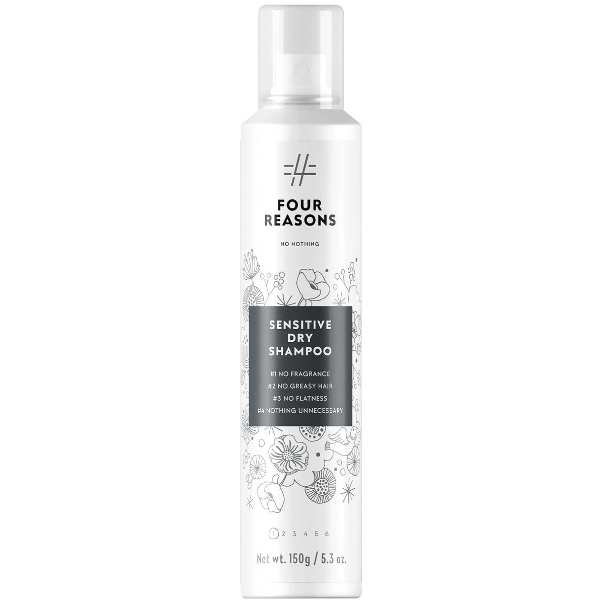 No Nothing Volumizing Dry Shampoo, Fragrance Free, 5.3 oz