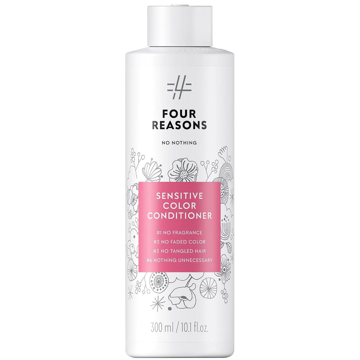 No nothing Color Conditioner for Color Treated Hair, Fragrance-Free