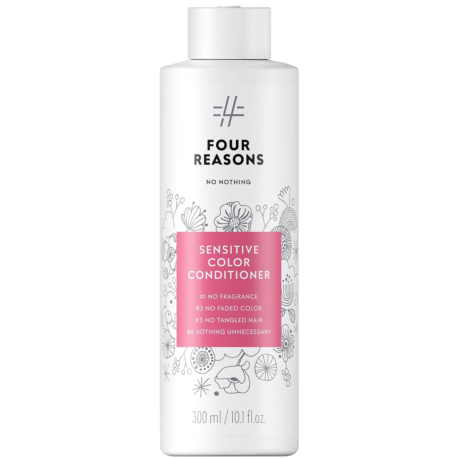 No nothing Color Conditioner for Color Treated Hair, Fragrance-Free