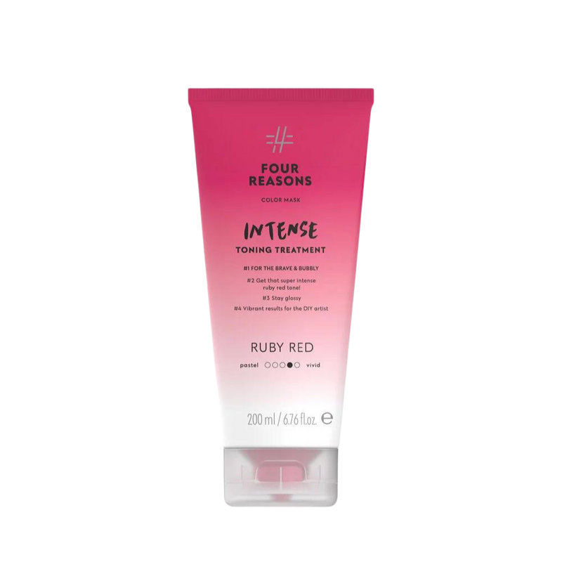 Color Mask Ruby Red Intense - Four Reasons - Vegan, Sustainable Hair ...
