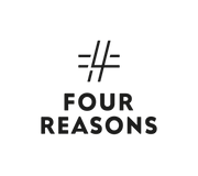 logo of Four Reasons - Vegan, Sustainable Hair Products with a Big Heart