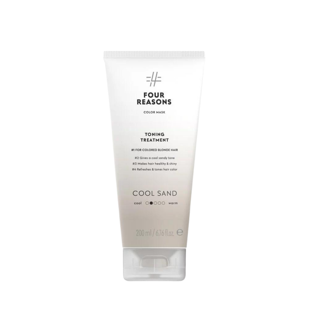 Color Mask Cool Sand - Four Reasons - Vegan, Sustainable Hair