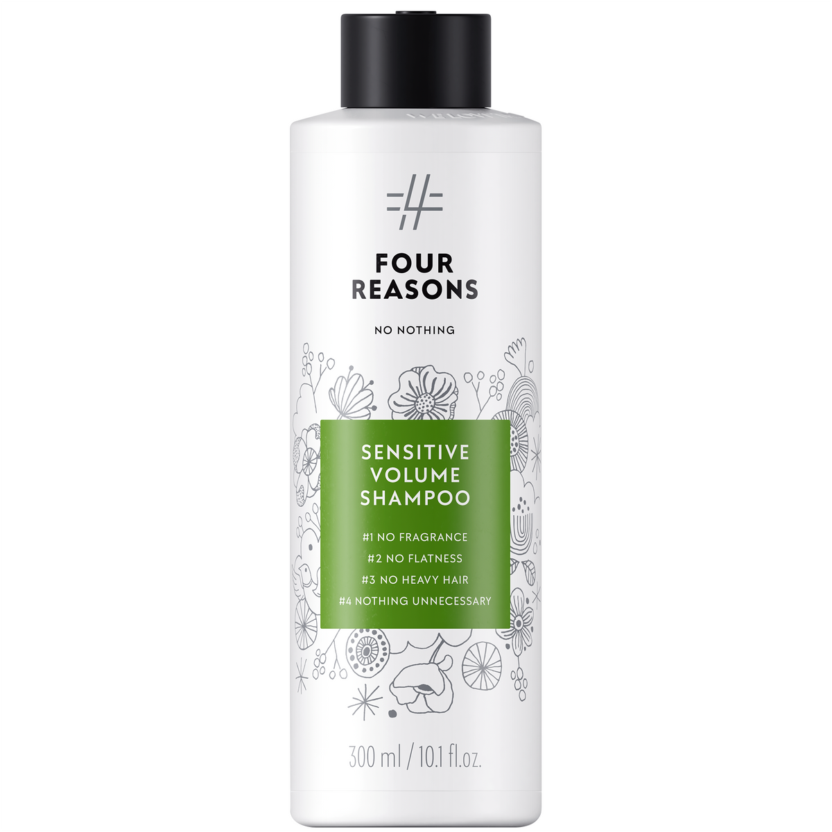 No nothing Volume Shampoo - Fragrance Free Volumizing Shampoo for Fine Hair
