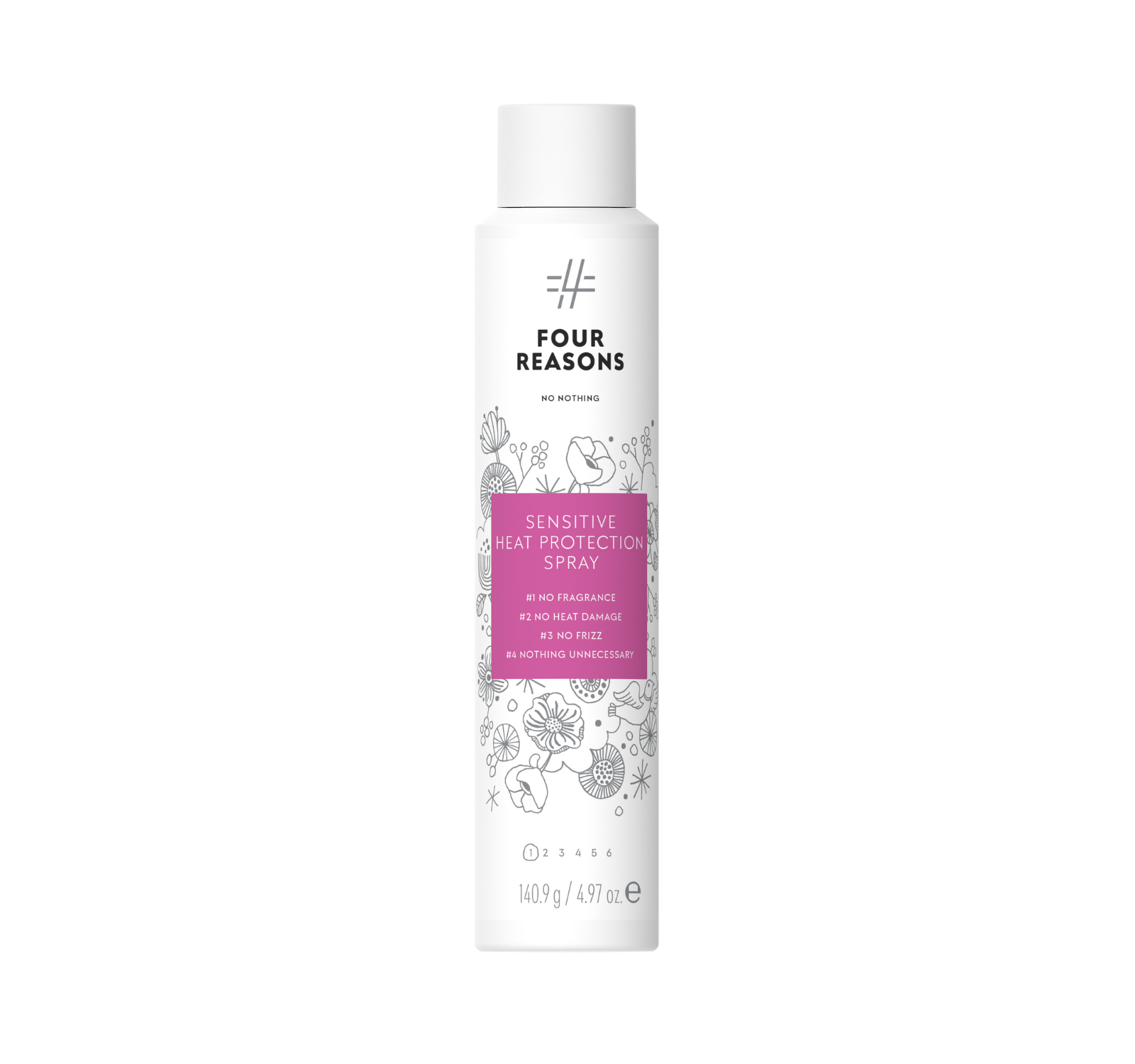 No nothing Very Sensitive Heat Protectant Spray