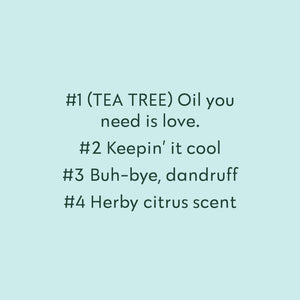 Scalp Refreshing Tea Tree Oil Shampoo