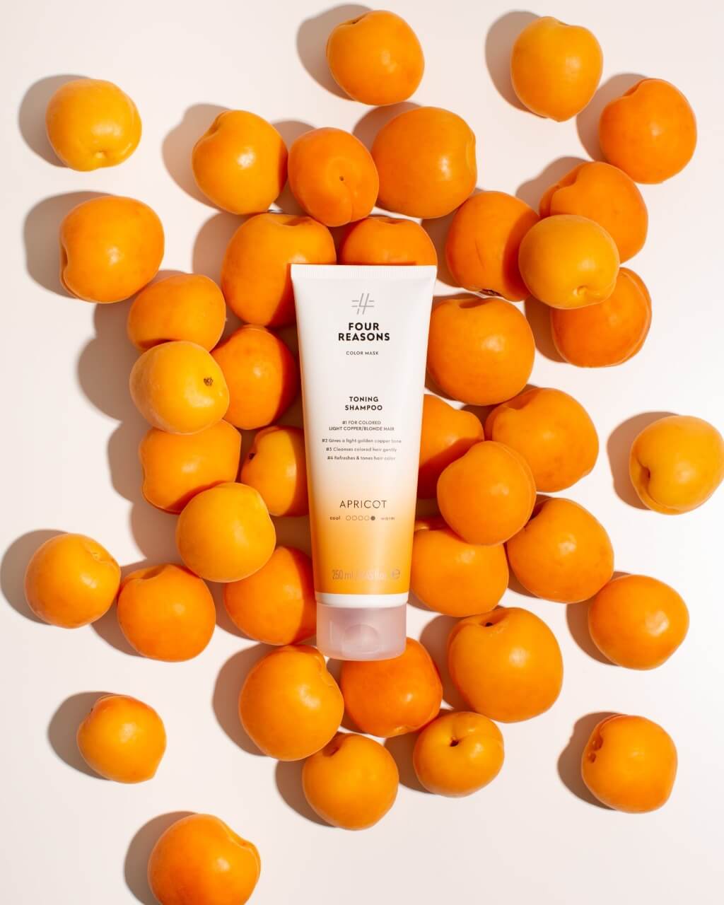 Color Mask Shampoo Apricot - Four Reasons - Vegan, Sustainable Hair ...