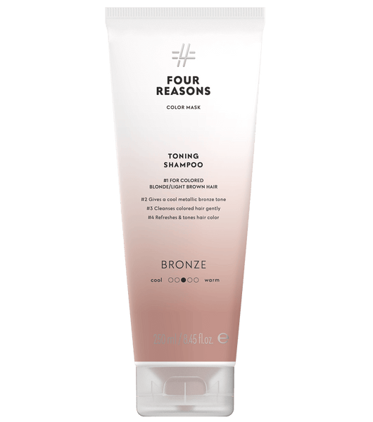 Color Mask Shampoo Bronze - Four Reasons - Vegan, Sustainable Hair