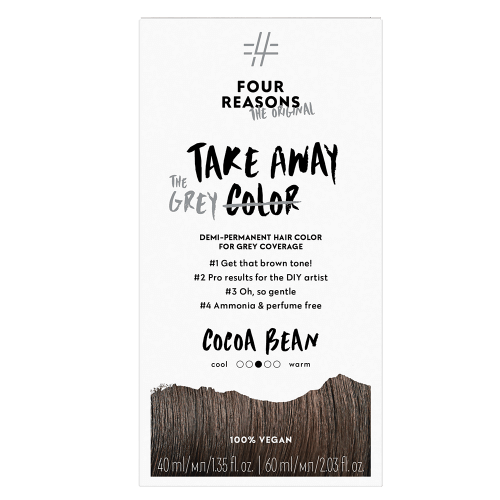 Cocoa Bean - 5.0 Brown with gray coverage