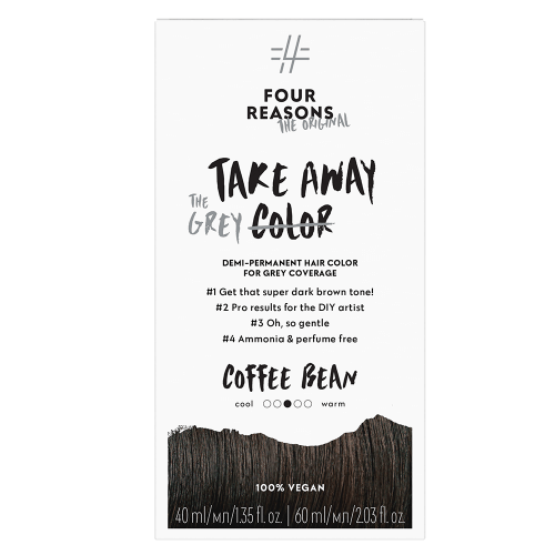 Coffee Bean - 3.0 Blackish brown with gray coverage