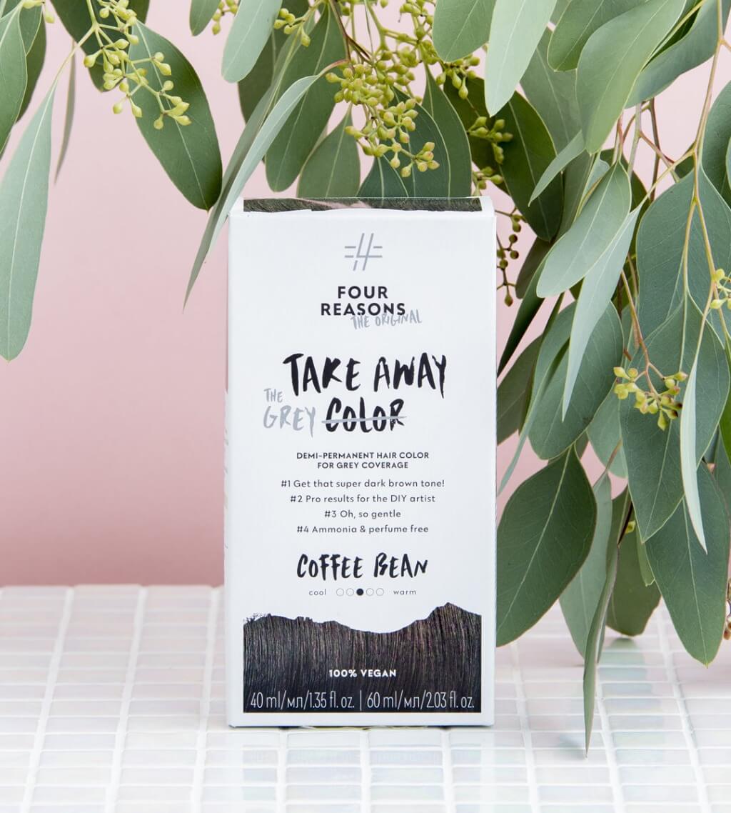 Coffee Bean - 3.0 Blackish brown with gray coverage