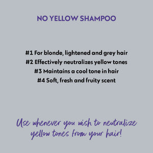 No Yellow Shampoo