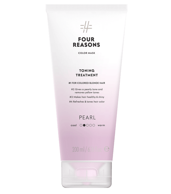 kontoførende dynasti hovedsagelig Pearl Hair Color Conditioner | Color Mask - Four Reasons - Vegan,  Sustainable Hair Products with a Big Heart - Salon Hair Care