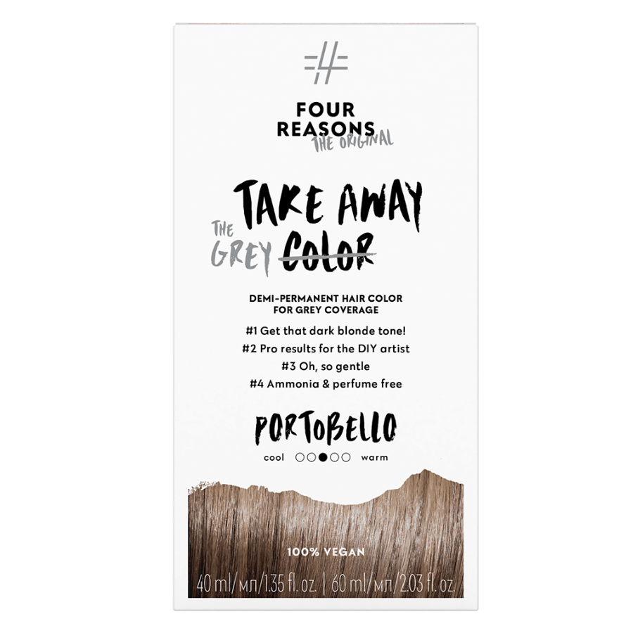 Portobello - 7.0 Dark blonde with gray coverage