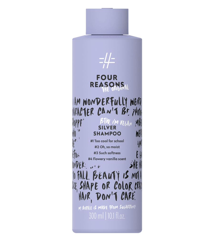 hektar Personlig komplet Silver Shampoo - Four Reasons - Vegan, Sustainable Hair Products with a Big  Heart - Salon Hair Care